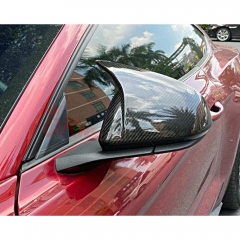 AN Style Carbon Fiber Mirror Cover (US VERSION) For Ford Mustang 2015-2017