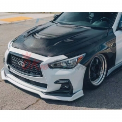 VA Style Carbon Fiber Hood For Infiniti Q50 2014-2018