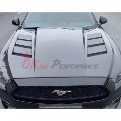 AC Style Carbon Fiber Vent Hood For Ford Mustang 2015-2017