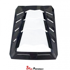 Mansory Style Carbon Fiber Rear Trunk Engine Hood For Lamborghini Huracan LP610-4 2014-2018