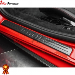 Dry Carbon Fiber Door Sills For Ferrari 488 GTB 2015-2018