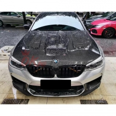 CS Style Carbon Fiber Hood For BMW 5 Series F90 M5 G30 2017-2023