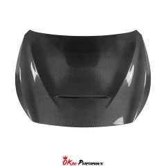 GTS Style Honeycomb Carbon Fiber Hood Bonnet For INFINITI Q50 2013-2024