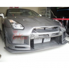 Top Racing Style Carbon Fiber Front Bumper For Nissan R35 GTR 2008-2016