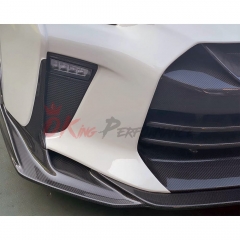 TopSecret Style Partail Carbon Fiber Front Bumper For Nissan R35 GTR 2017-2019