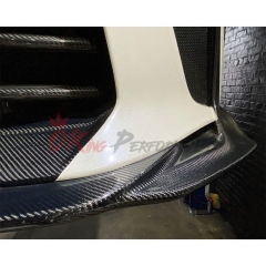 TopSecret Style Partail Carbon Fiber Front Bumper For Nissan R35 GTR 2017-2019