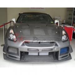 Top Racing Style Carbon Fiber Front Bumper For Nissan R35 GTR 2008-2016