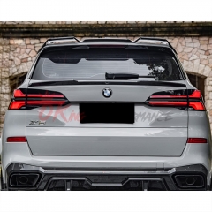 SQ Style Dry Carbon Fiber Roof Spoiler Top Wing For BMW X5 G05 2019-On