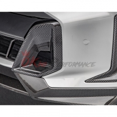 OEM Style Dry Carbon Fiber Front Bumper Air Intake Vents For BMW X5 G05 LCI 2024-On