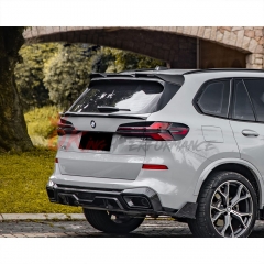 SQ Style Dry Carbon Fiber Roof Spoiler Top Wing For BMW X5 G05 2019-On