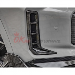 MP Style Dry Carbon Fiber Front Bumper Side Vent For BMW X5 G05 LCI 2024-On