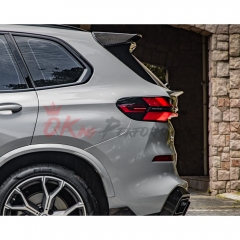 SQ Style Dry Carbon Fiber Rear Spoiler Trunk Wing For BMW X5 G05 2019-On