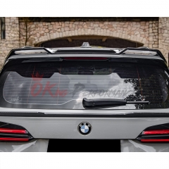 SQ Style Dry Carbon Fiber Roof Spoiler Top Wing For BMW X5 G05 2019-On