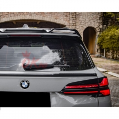 SQ Style Dry Carbon Fiber Rear Spoiler Trunk Wing For BMW X5 G05 2019-On