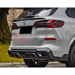 SQ Style Dry Carbon Fiber Rear Diffuser For BMW X5 G05 2019-On