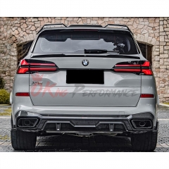 SQ Style Dry Carbon Fiber Rear Diffuser For BMW X5 G05 2019-On