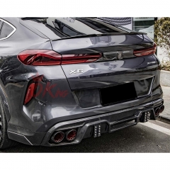 M Style Dry Carbon Fiber Rear Spoiler Wing For BMW F96 X6M 2019-2023