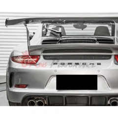 GT3RS 991.1 Style Half Carbon Fiber (cfrp) Rear Spoiler GT Wing With Trunk Lid For Porsche 911 Carrera 991 991.1 991.2 2012-2018