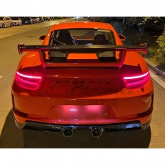 GT3 991.2 Style Glass Fiber Rear Bumper For Porsche 911 Carrera 991 991.1 991.2 2012-2018