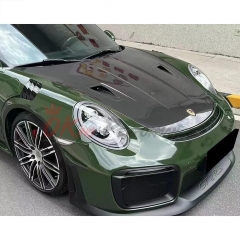 GT3RS Style Carbon Fiber Hood For Porsche 911 Carrera 991 991.1 991.2 2012-2018