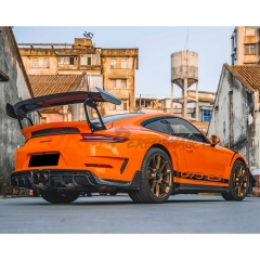 GT3RS Style Upgrade Body Kit With Dry Carbon Fiber Aero Body Kits For Porsche 911 Carrera 991 991.1 991.2 2012-2018