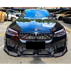 AE Style Carbon Fiber Front Lip For BMW F90 M5 2017-2019