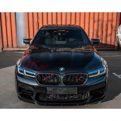 ST Style Carbon Fiber Front Lip For BMW F90 M5 LCI 2020-2023