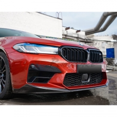 Dry Carbon Fiber Front Bumper Trim For BMW F90 M5 LCI 2020-2023