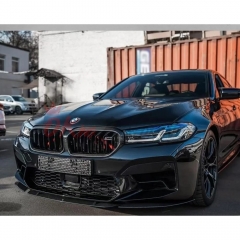 ST Style Carbon Fiber Front Lip For BMW F90 M5 LCI 2020-2023