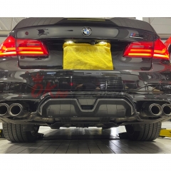 CS Style Carbon Fiber Rear Diffuser For BMW F90 M5 2017-2023