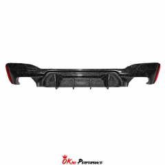 MP Style Dry Carbon Fiber Rear Diffuser For BMW F90 M5 LCI 2020-2023