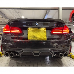 CS Style Carbon Fiber Rear Diffuser For BMW F90 M5 2017-2023