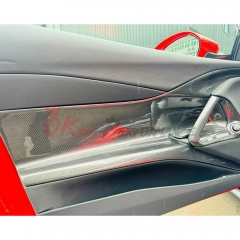 Dry Carbon Fiber Inner Door Panel For Ferrari 812 Superfast GTS 2017-2023