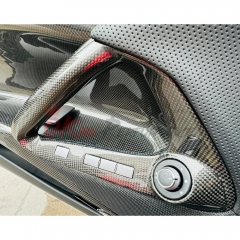 Dry Carbon Fiber Inner Door Handle For Ferrari 812 Superfast GTS 2017-2023