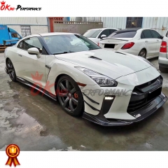 TopSecret-Style Carbon Fiber Side Skirt For Nissan R35 GTR 2008-2019