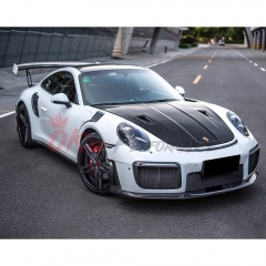 GT2RS Style Dry Carbon Fiber Hood For Porsche 911 Carrera S 4S 911 991.1 991.2 2012-2018