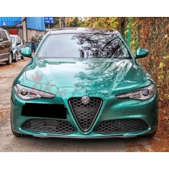 Carbon Fiber Front Grille Cover For Alfa Romeo Giulia 2016-2023