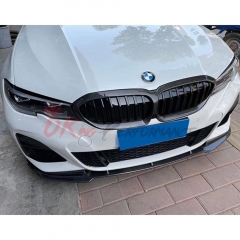 ABS + Carbon Fiber Front Grille For BMW 3 Series G20 2019-2022