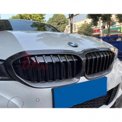 ABS + Carbon Fiber Front Grille For BMW 3 Series G20 2019-2022