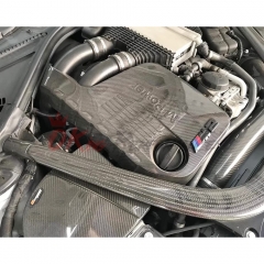 Dry Carbon Fiber Engine Cover For BMW M3 M4 F80 F82 2014-2020