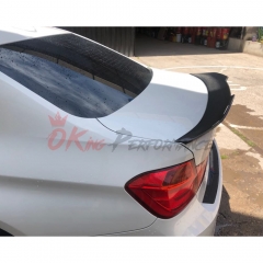 PSM Style Dry Carbon Fiber Rear Spoiler Trunk Wing For BMW M3 M4 F80 F82 F83 2014-2020