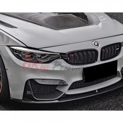 MP Style Dry Carbon Fiber Front Lip For BMW M3 M4 F80 F82 F83 2014-2020