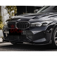 MP Style Dry Carbon Fiber Front Lip For BMW 3 Series G20 LCI 2023-ON