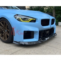 SQB Style Dry Carbon Fiber Front Lip (3 PCS) For BMW G87 M2 2023