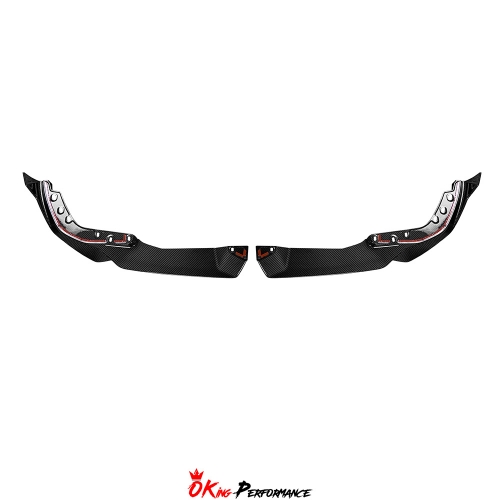 MP Style Dry Carbon Fiber Front Lip For BMW 3 Series G20 LCI 2023-ON