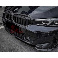 MP Style Dry Carbon Fiber Front Lip For BMW 3 Series G20 LCI 2023-ON