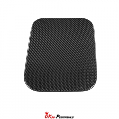 Dry Carbon Fiber Gas Cover Fuel Tank Cap For INFINITI Q50 2013-2024