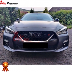 400R Style PP Front Bumper For Infiniti Q50 2013-2024