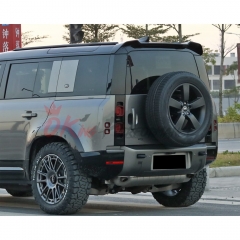 Carbon Fiber Rear Roof Spoiler For Land Rover Defender 2020-2024