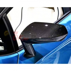 Dry Carbon Fiber Mirror Caps (replacement) For Lamborghini Aventador LP700-4 LP720 LP750 2011-2015